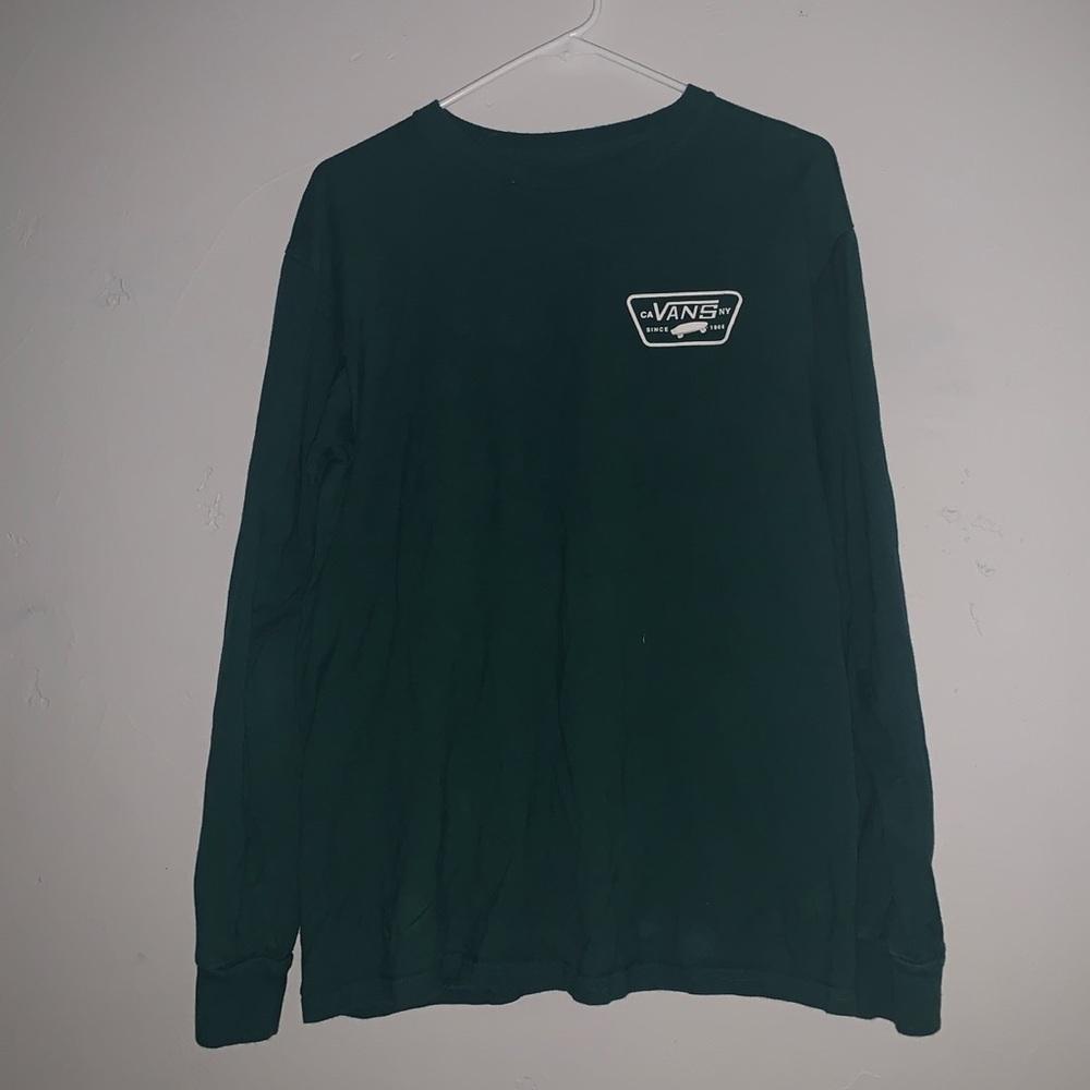 Green Vans long sleeve
Classic Fit
Size Medium